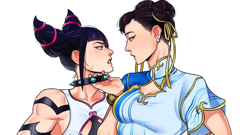 Juri Han and Chun Li