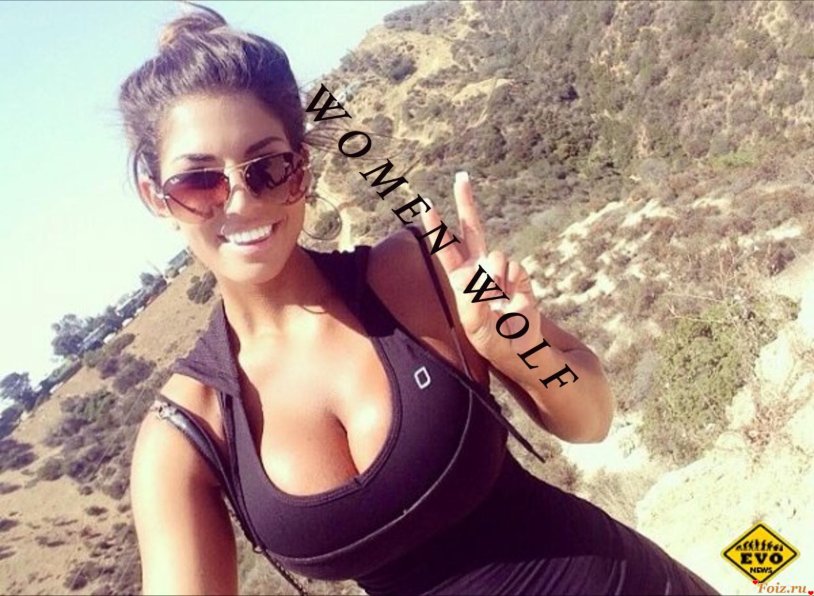 Libby Smith in a red swimsuit