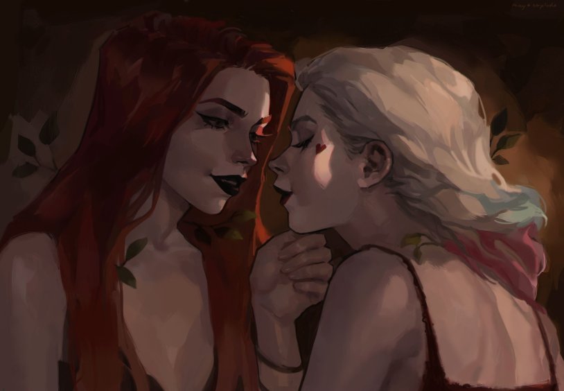 Femslash Harley Quinn