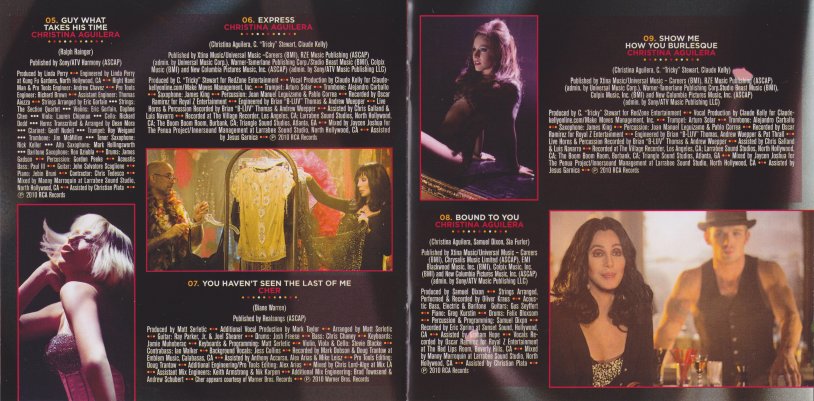 Christina Aguilera Burlesque Cover
