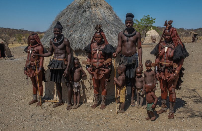 Khimba tribe in Namibia
