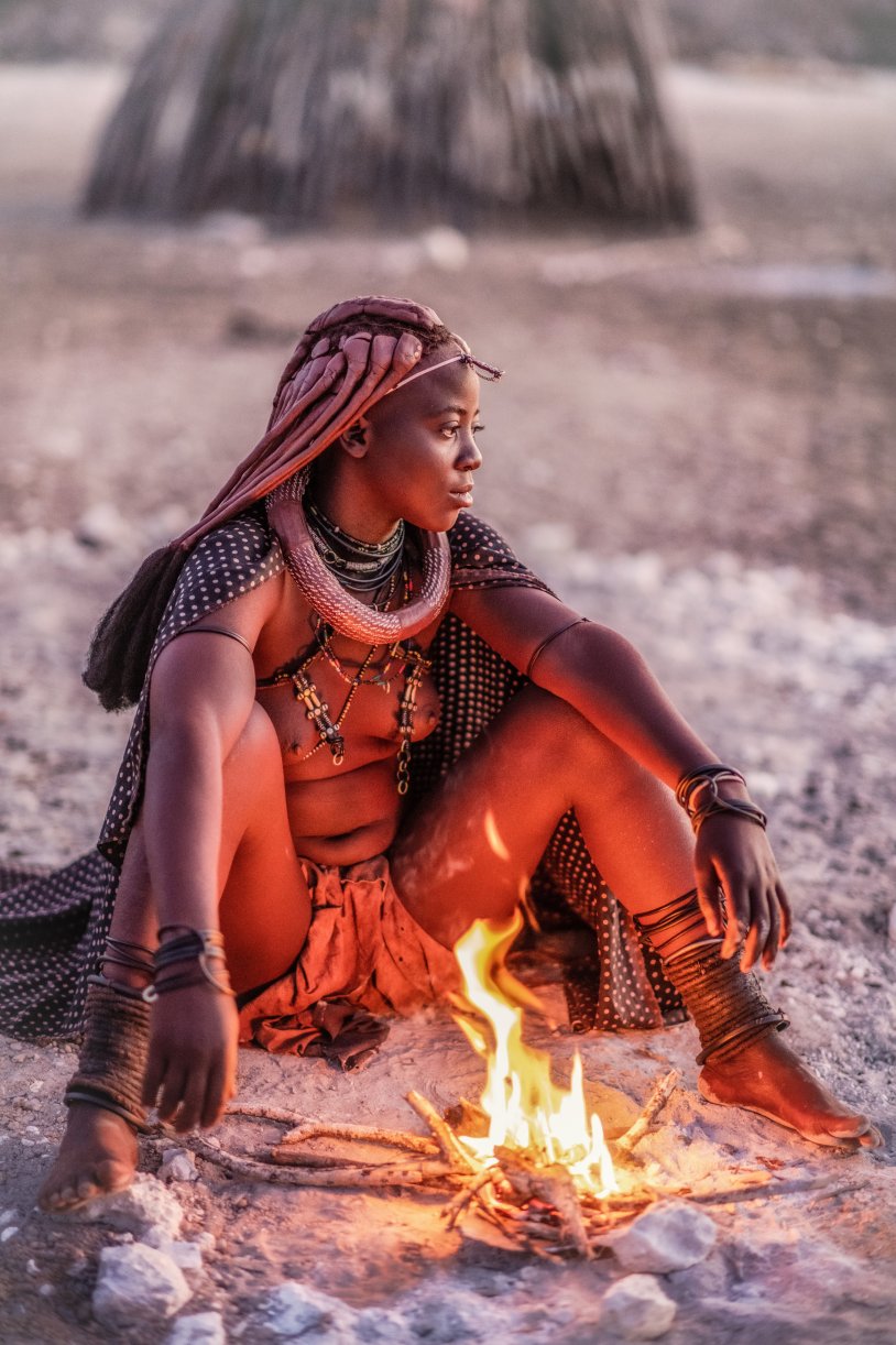 Women of the Khimba tribe