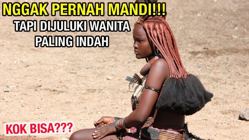 Khimba tribe of a girl