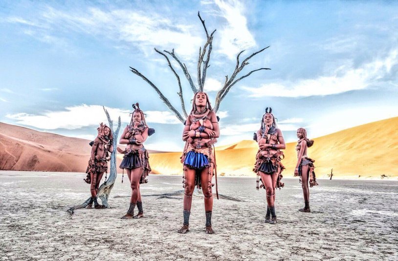 Khimba tribe in Africa