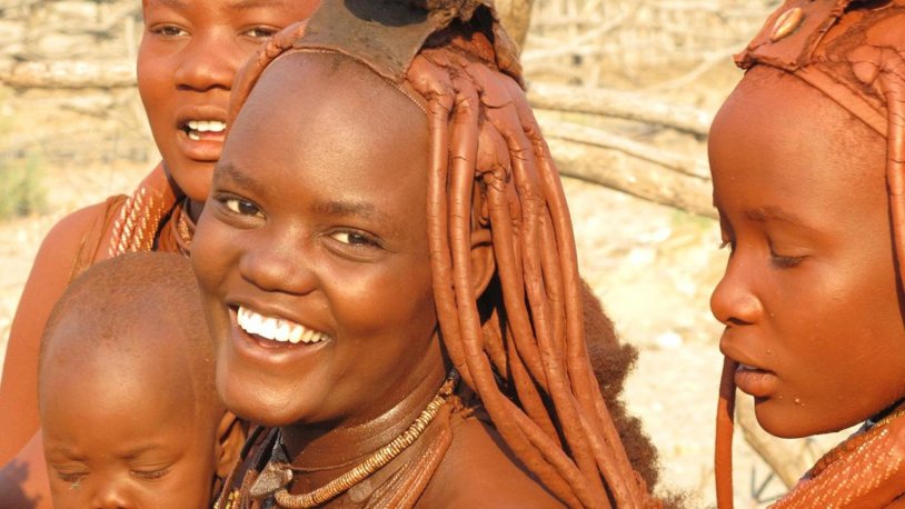 Pregnant girls of wild tribes