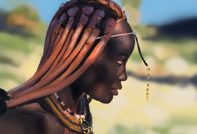 Khimba tribe in Africa