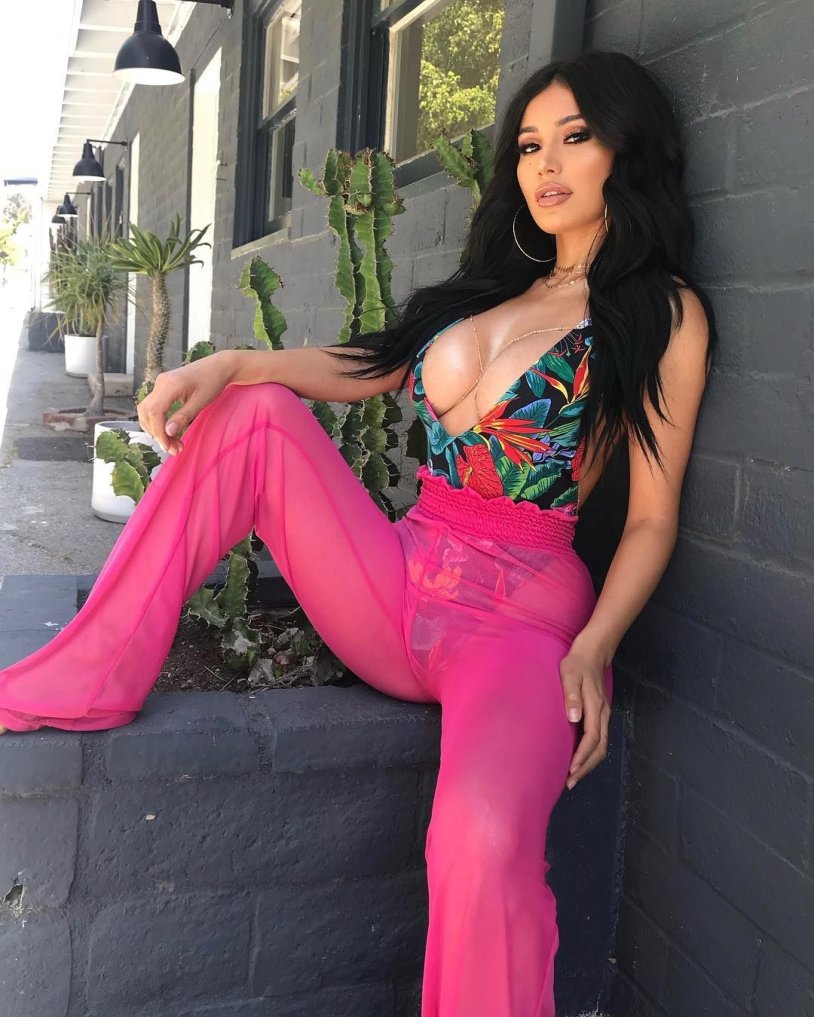 Janet Guzman in tight suits