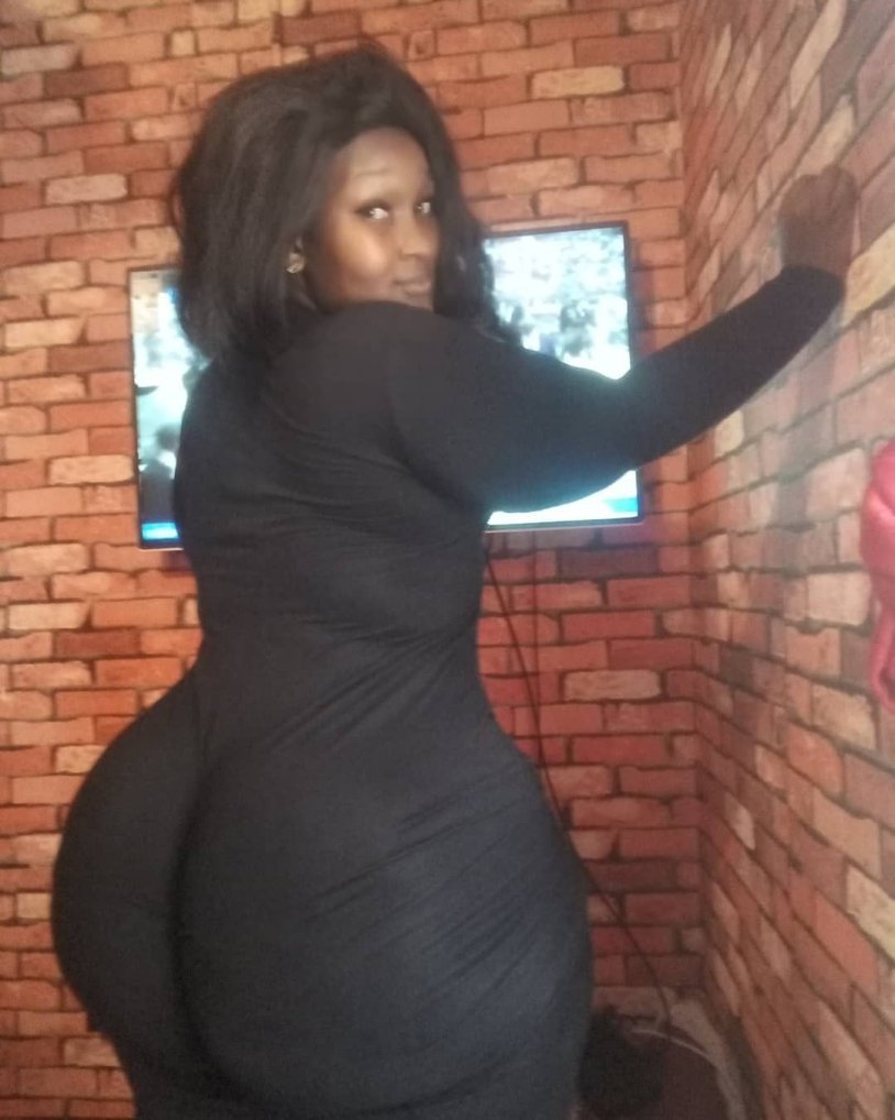 Hairy butt of black women