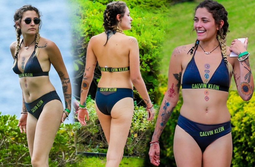 Paris Jackson in a swimsuit