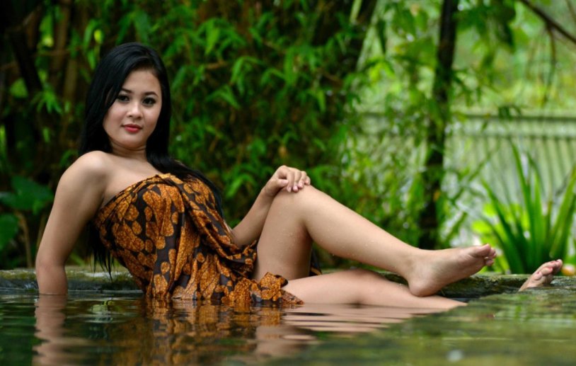 Indonesian girl photo shoot