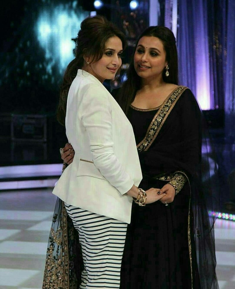 Madhuri Dikshit and Rani Mukherji