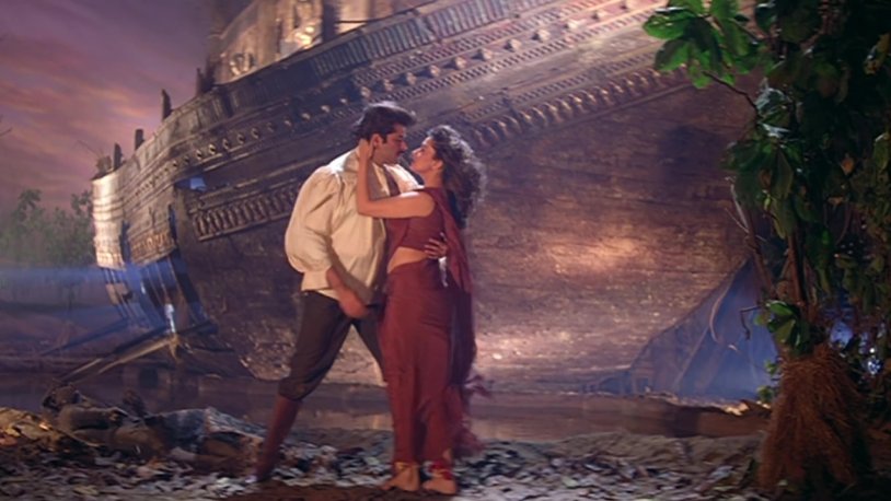 Madhuri in Rajkumar 1996