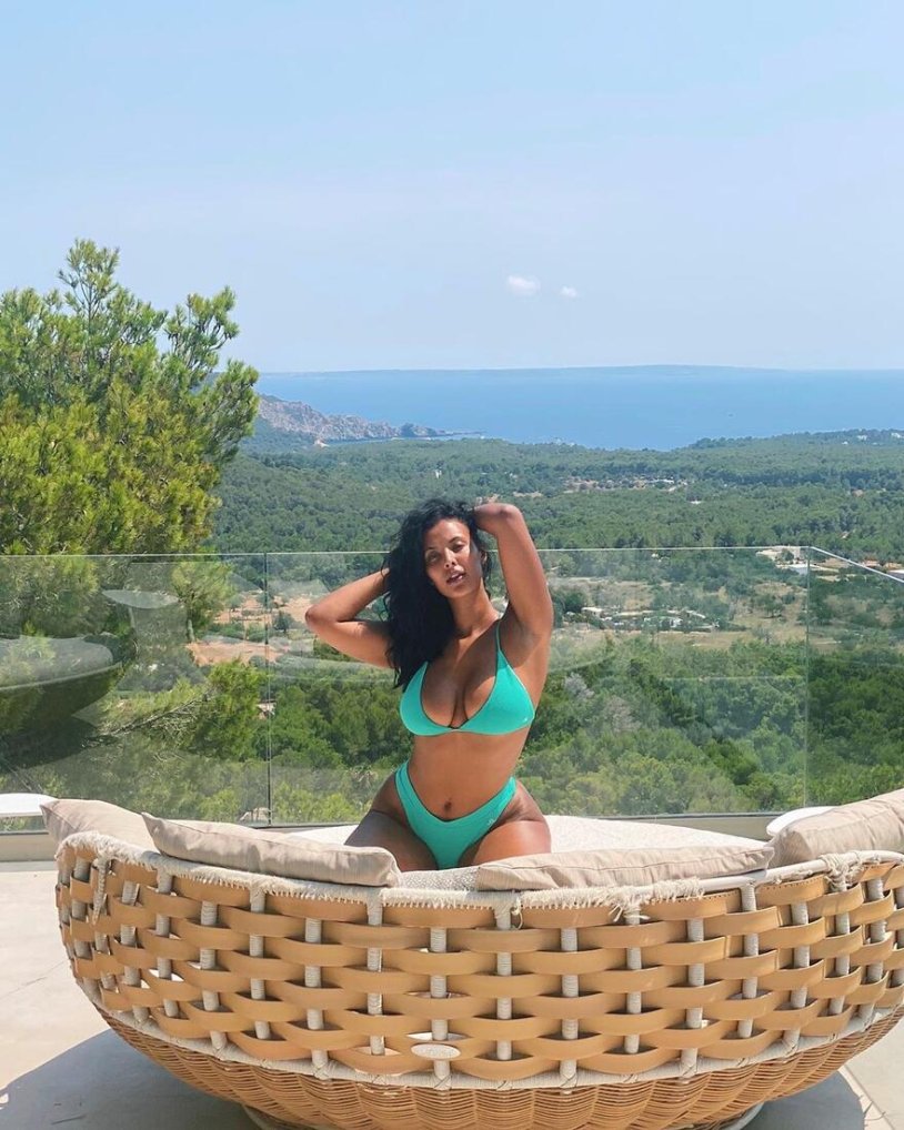 British TV presenter Maya Jama