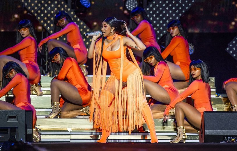 Naked performances Cardi B