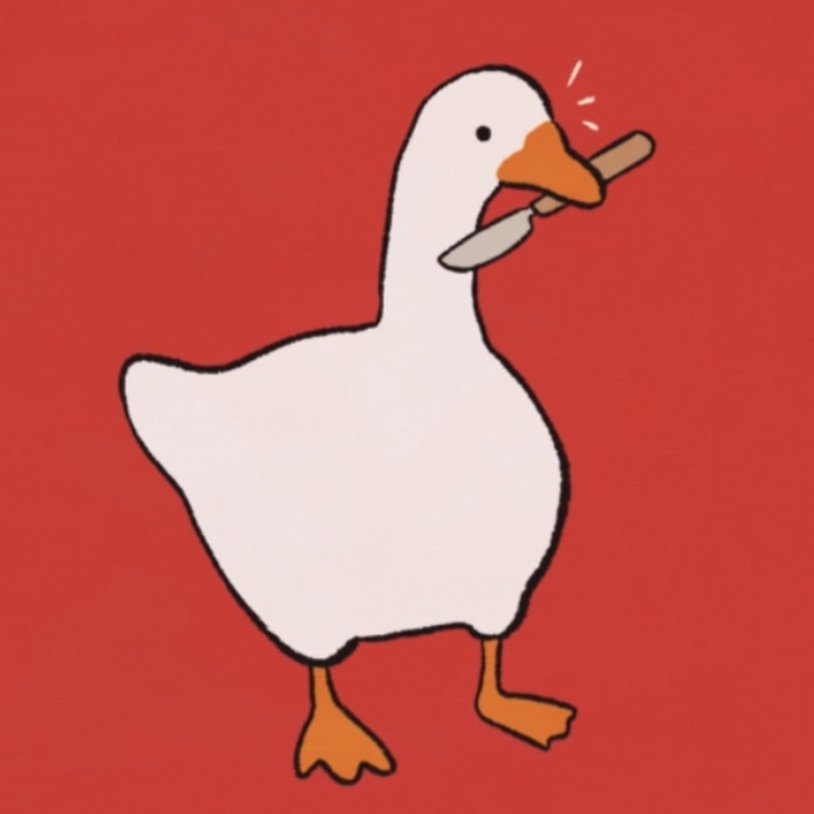 Duck drawing