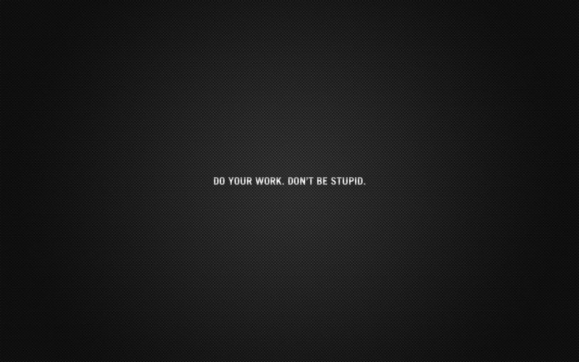 Motivating pictures on the desktop