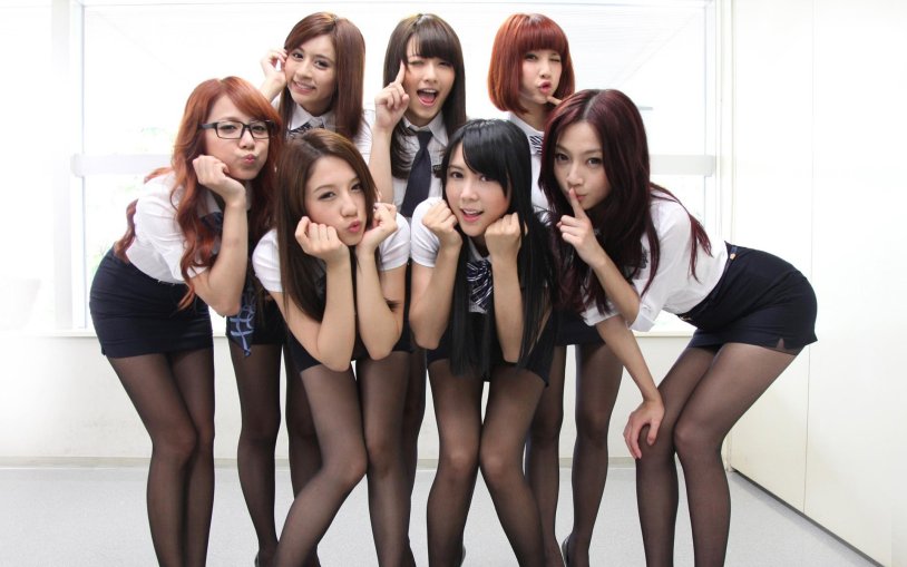 Japanese Group girls