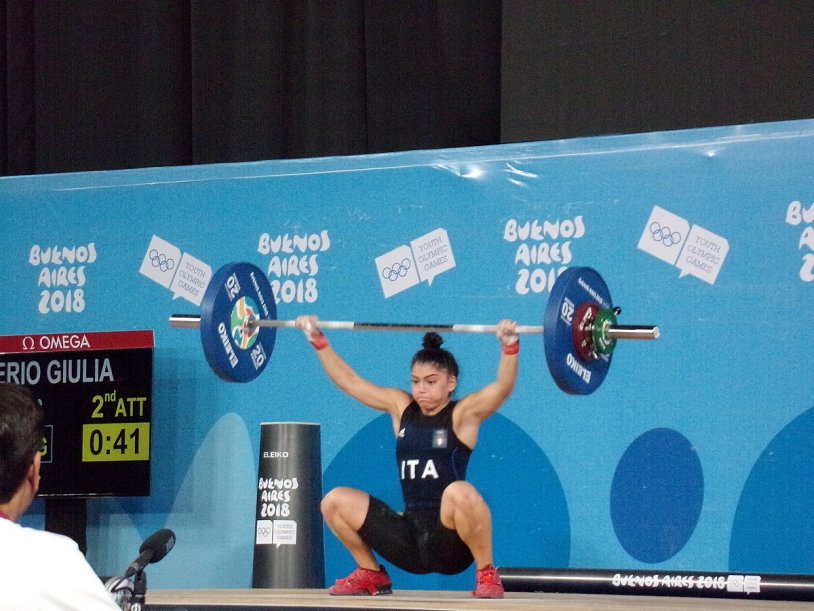 Julia Imperio heavy athletics