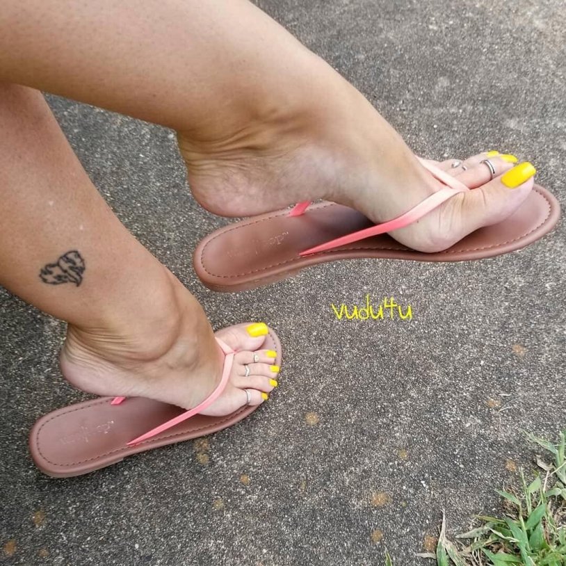 Flip Flops Women's Feet