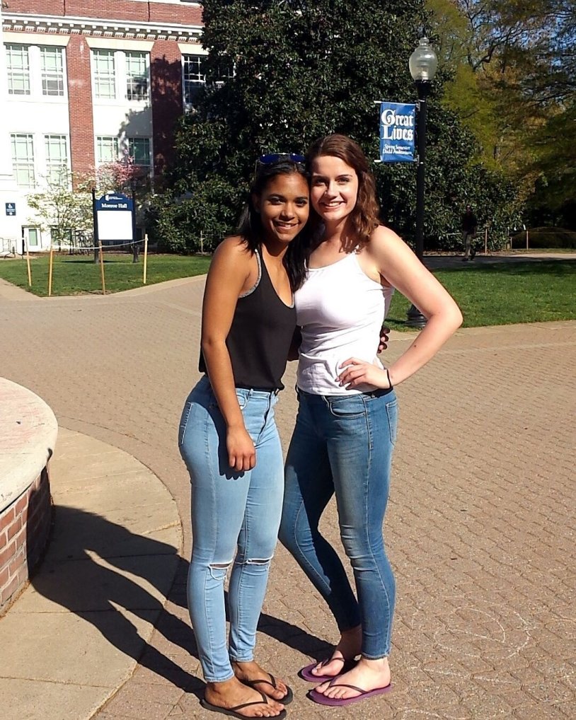 Girls Flip Flop in Jeans