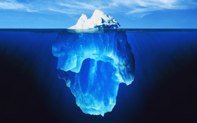Iceberg Underwater part