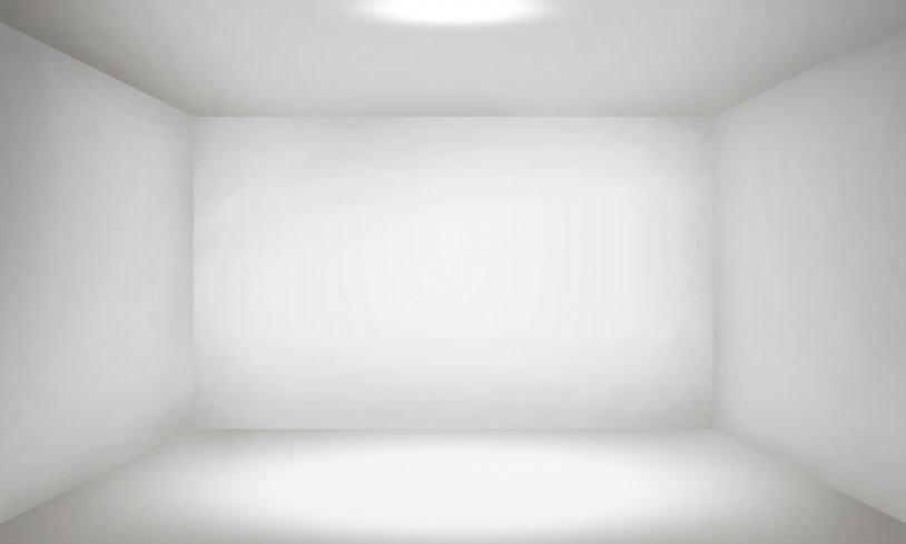 Empty room with white walls