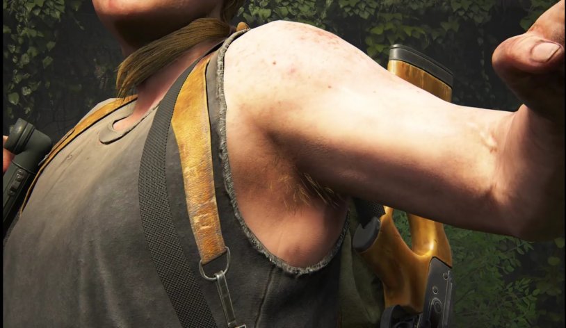 The Last of Us 2 Hairy armpits
