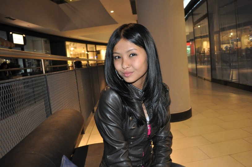 Kyrgyz girls in Moscow