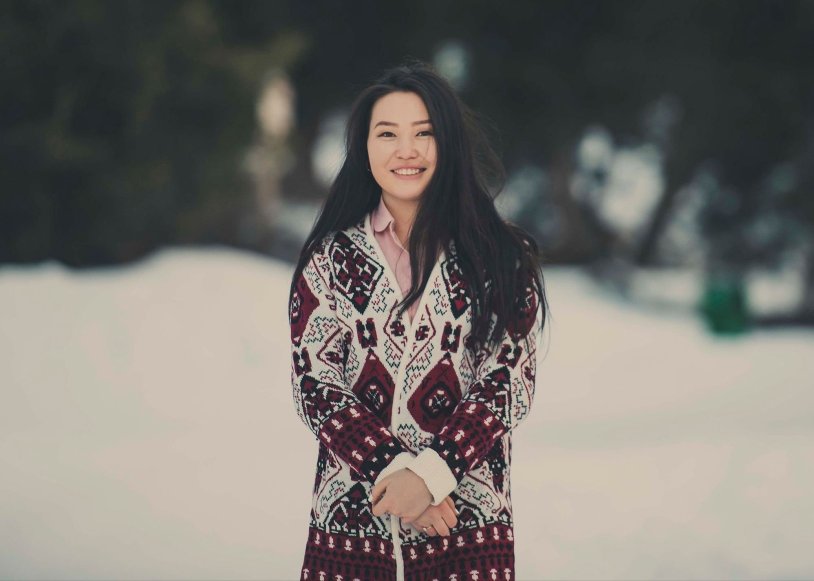 Kyrgyz women of a woman