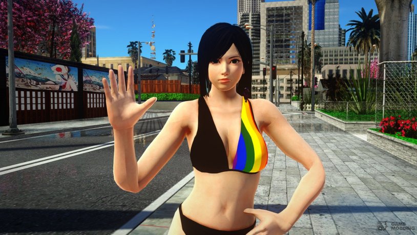 Kokoro in Bikini for GTA San Andreas