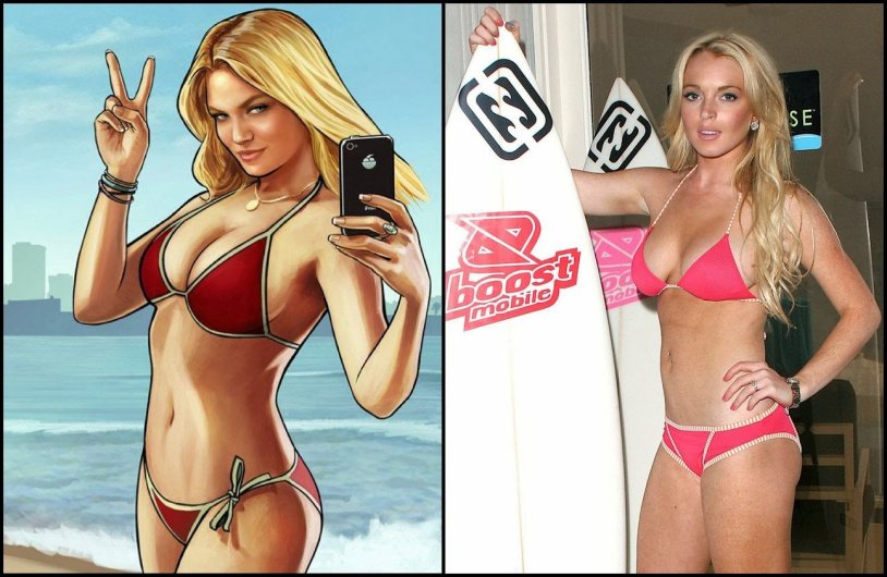 Lindsay Lohan GTA V
