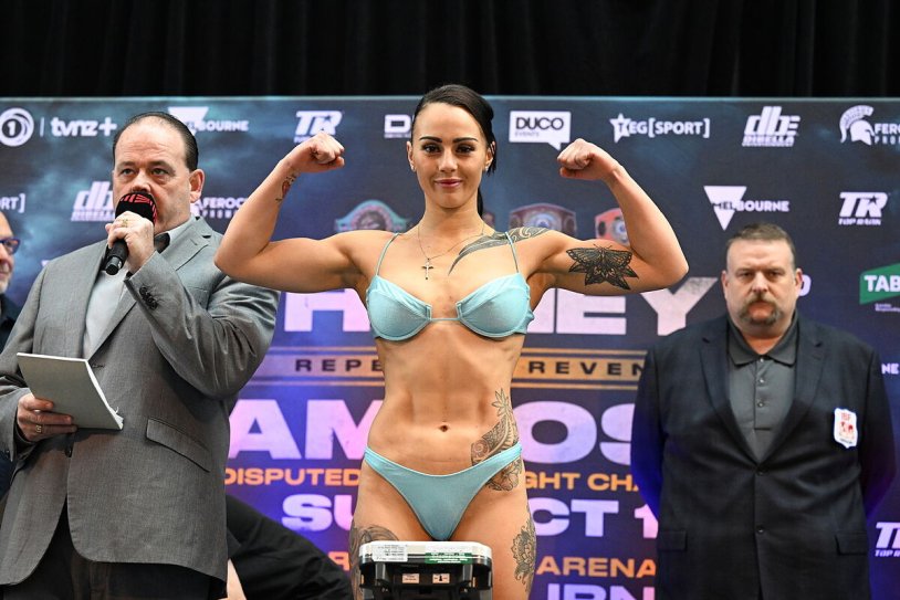 Chernka Johnson on weighing topless