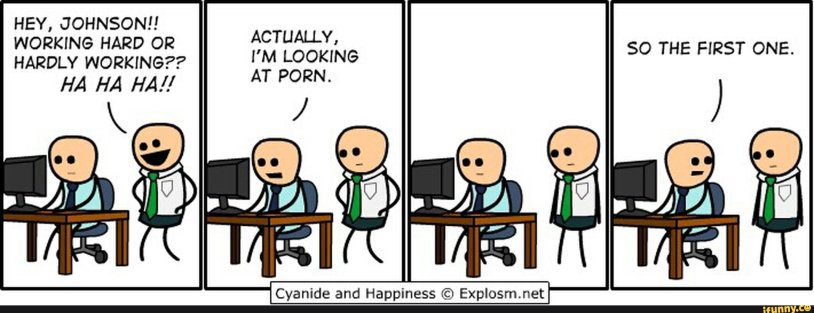 Cyanide and happiness actually