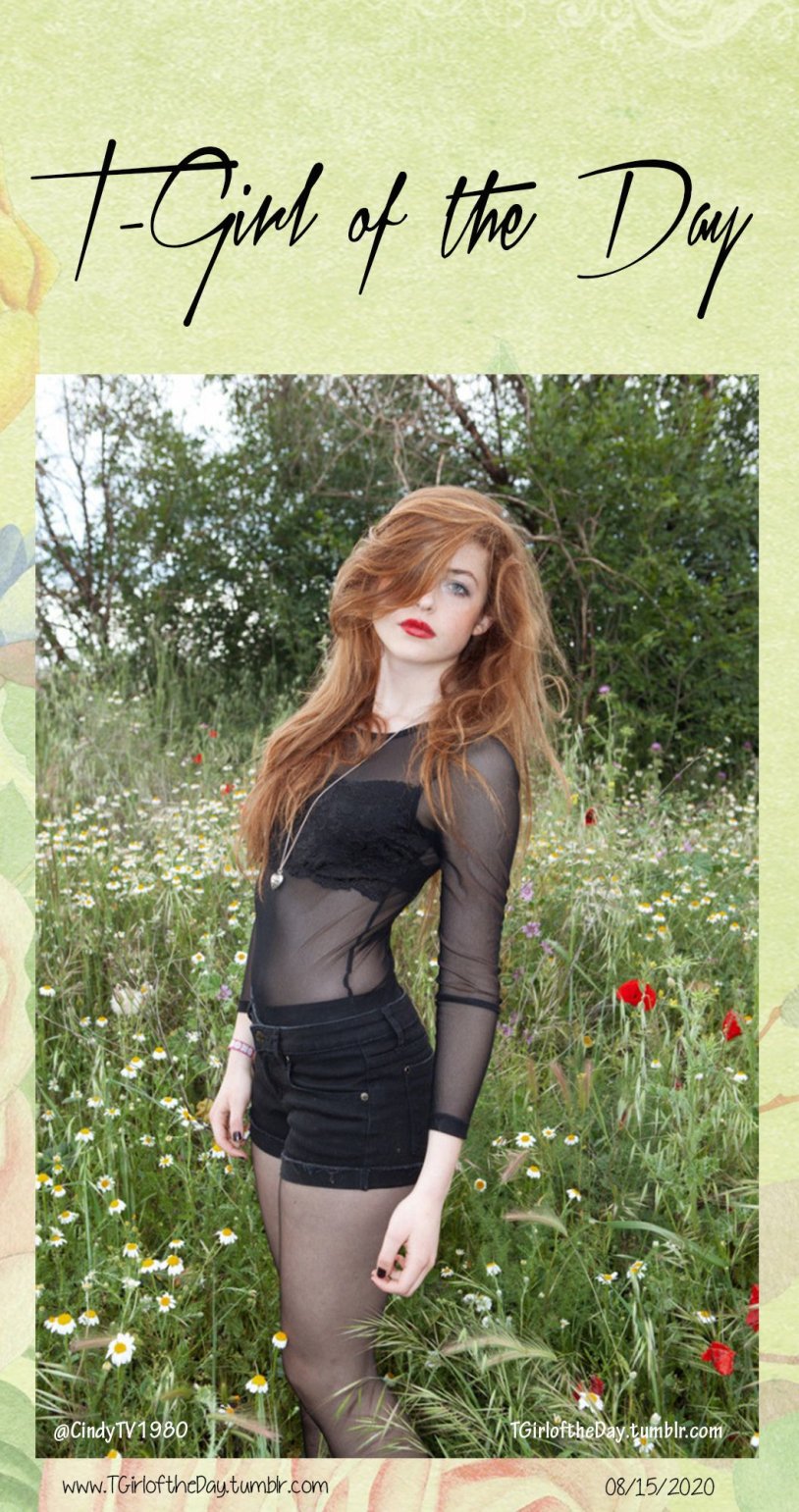 Crossdresser at night