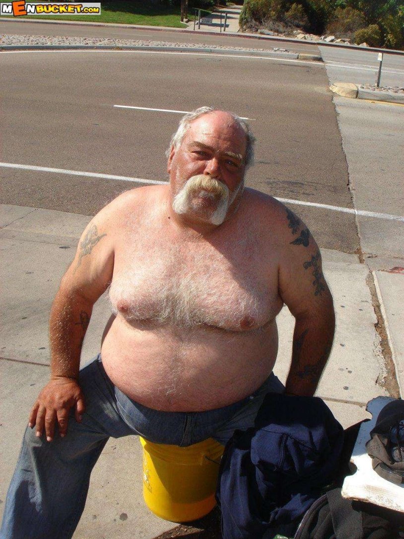 Ultra Chubby Mustache Grandpa