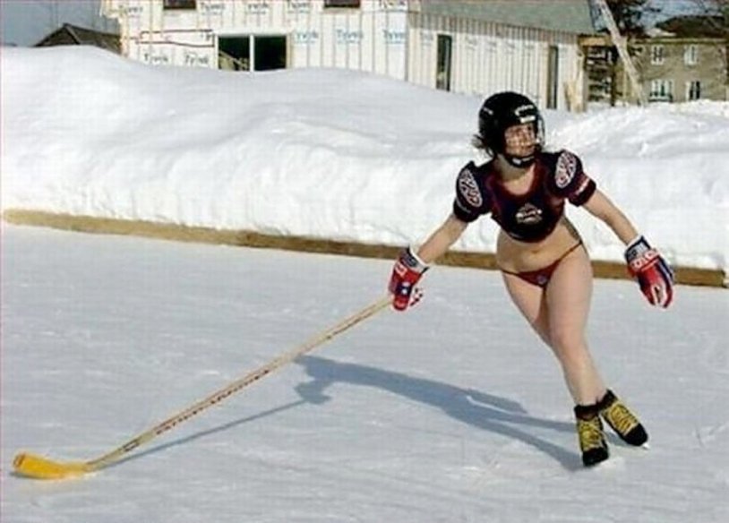 Ski hockey
