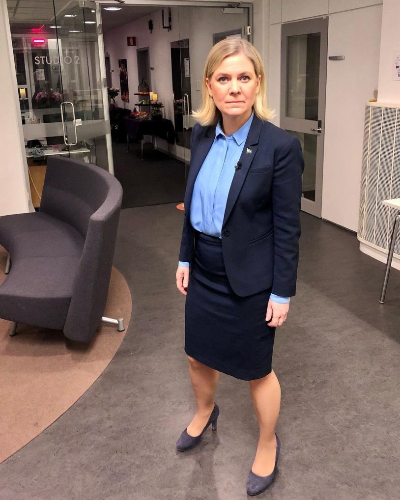 Prime Minister of Sweden Magdalena Andersson