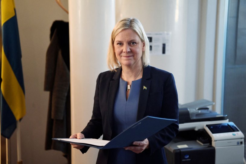 Prime Minister of Sweden Magdalena Andersson