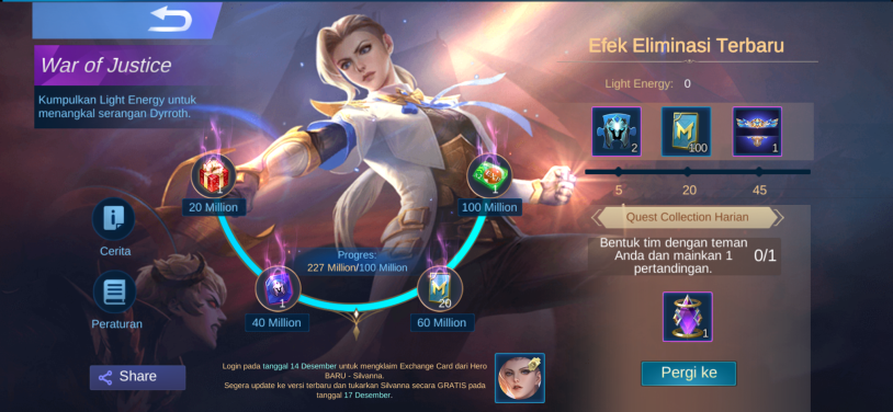 Ivent Mobail legends