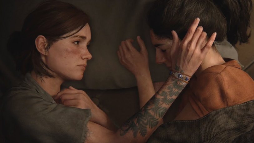 The Last of Us Ellie and Dina