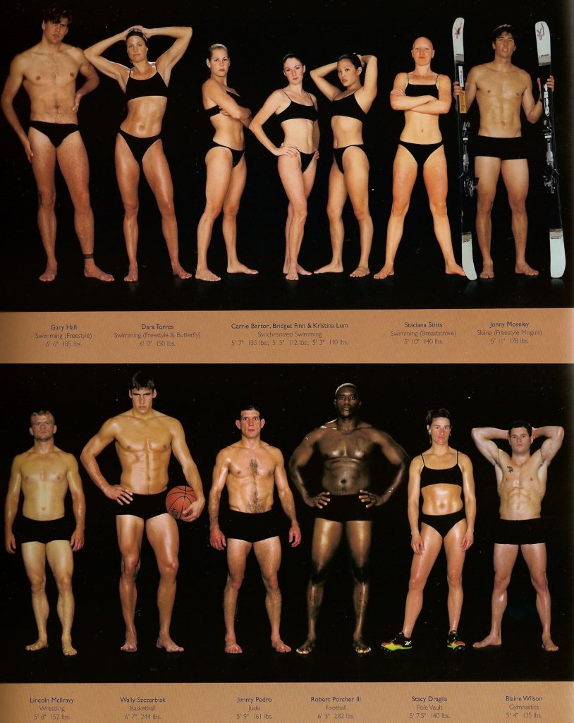 Male figures of the body type