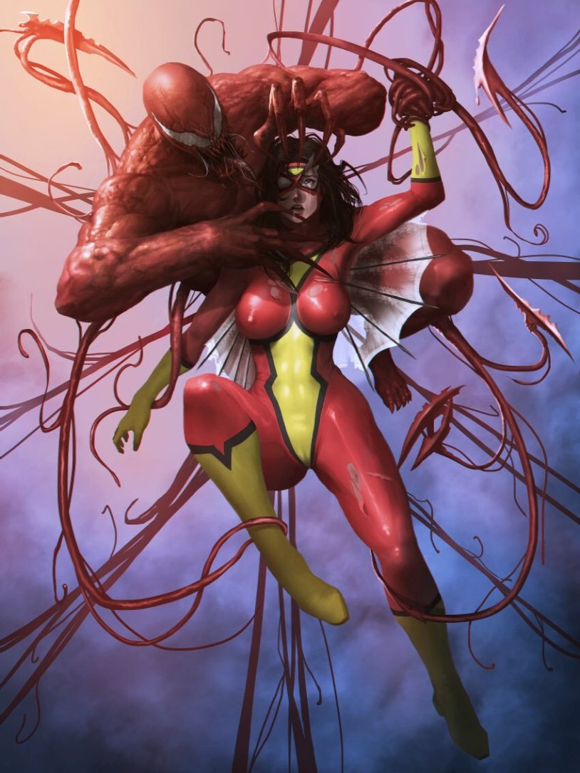 Jessica Drew Marvel Simbiot