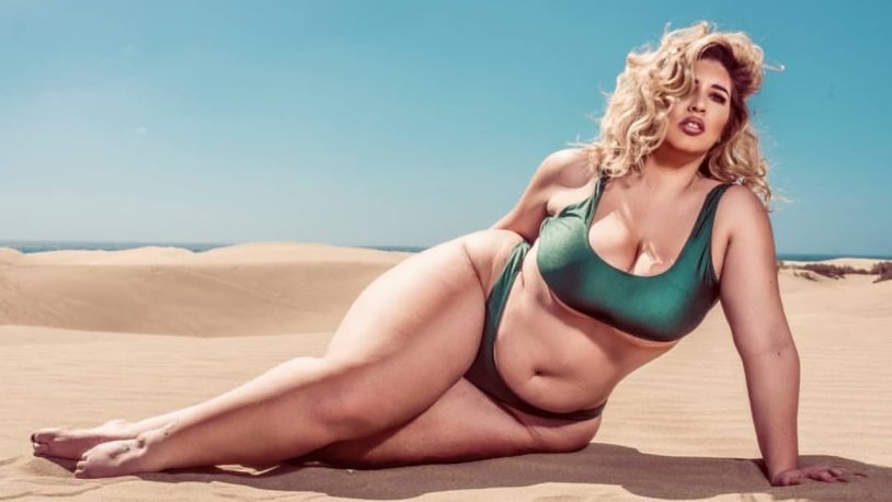 Natalia Lozano Plus-Size model