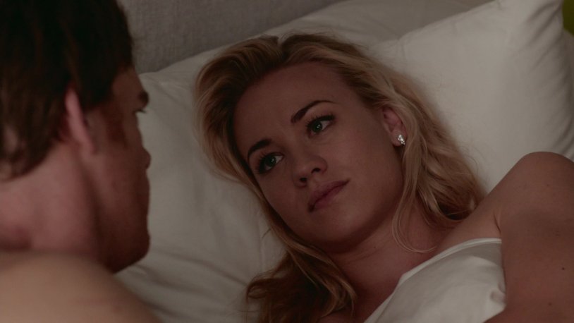 Dexter and Hannah bed stage