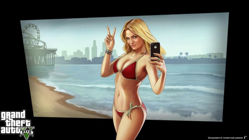Grand Theft Auto 5 loading screens