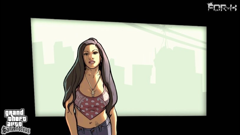 Picture with women from GTA SA