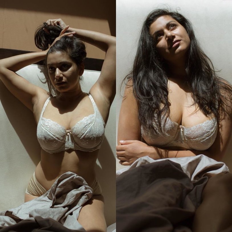 Carla White Indian Model