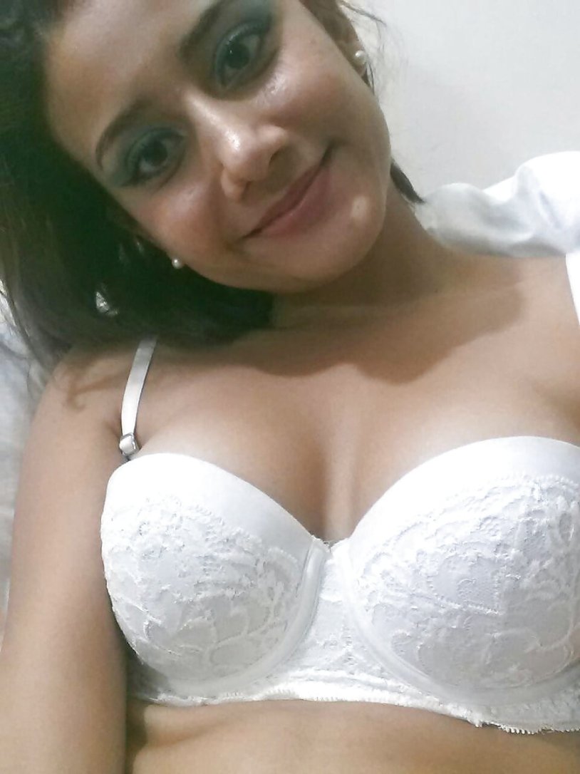 Indian desi breast selfie