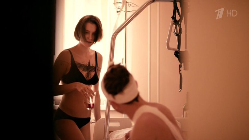 Paulina Andreeva in a swimsuit