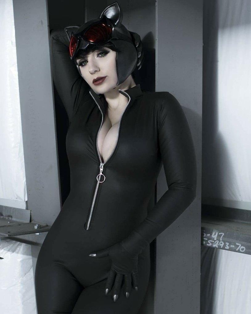 Alena Sysueva Cosplay Black Cat